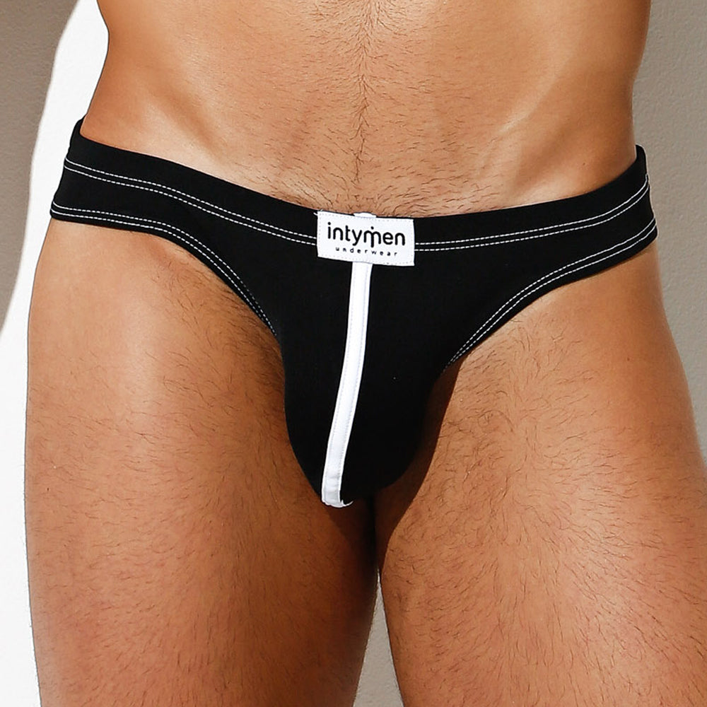 Intymen INK016 V-Back Sheer Thong Comfortable Underwear